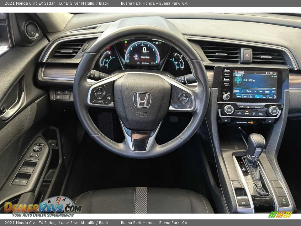 Dashboard of 2021 Honda Civic EX Sedan Photo #15