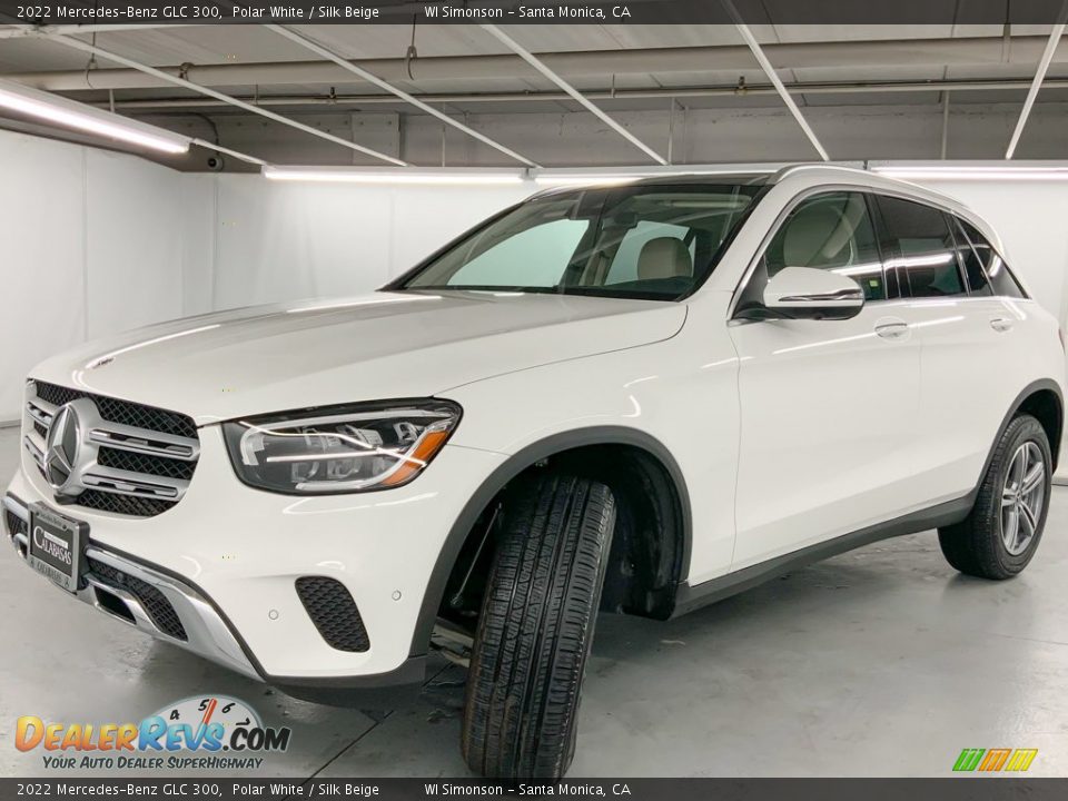 2022 Mercedes-Benz GLC 300 Polar White / Silk Beige Photo #14