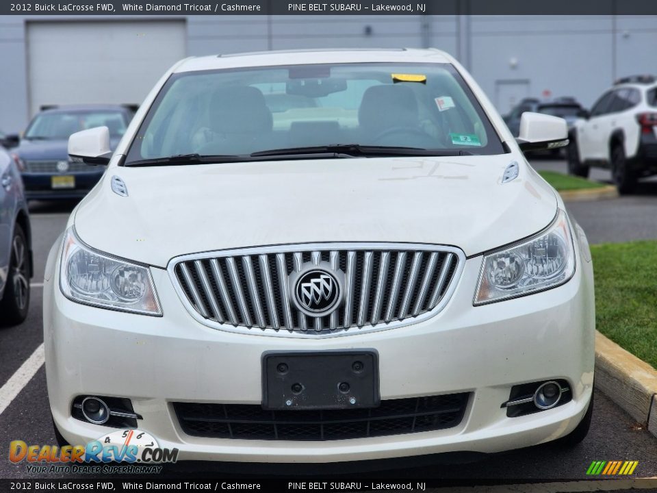 2012 Buick LaCrosse FWD White Diamond Tricoat / Cashmere Photo #2