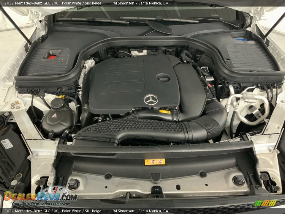 2022 Mercedes-Benz GLC 300 Polar White / Silk Beige Photo #18