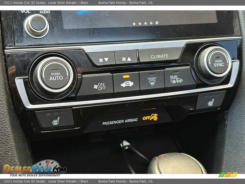 Controls of 2021 Honda Civic EX Sedan Photo #20