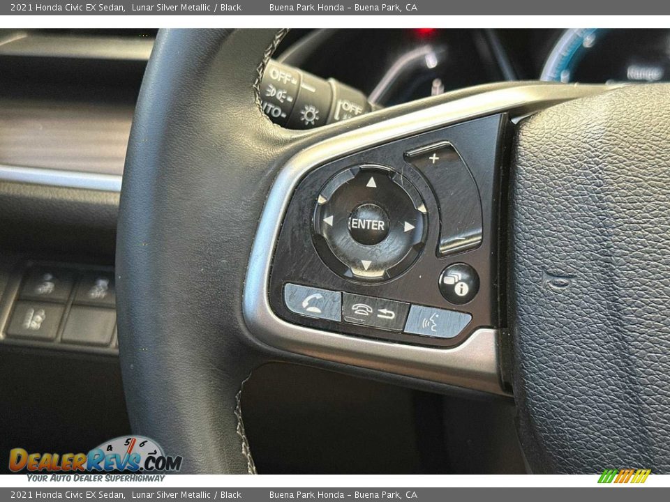 2021 Honda Civic EX Sedan Steering Wheel Photo #24