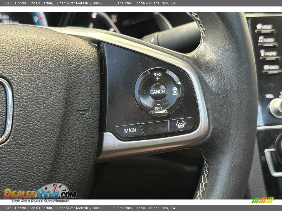 2021 Honda Civic EX Sedan Steering Wheel Photo #25