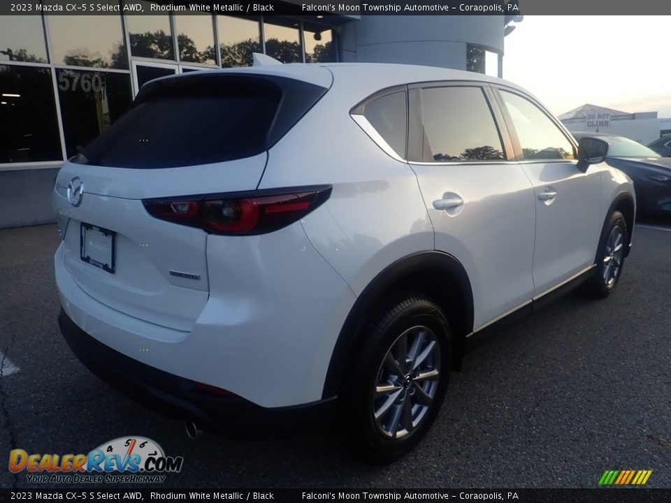 2023 Mazda CX-5 S Select AWD Rhodium White Metallic / Black Photo #2