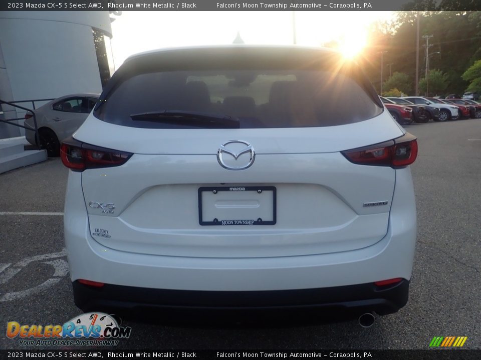 2023 Mazda CX-5 S Select AWD Rhodium White Metallic / Black Photo #3