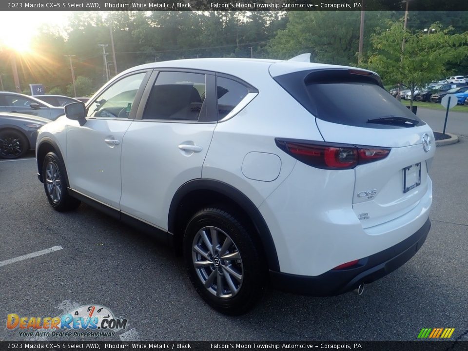 2023 Mazda CX-5 S Select AWD Rhodium White Metallic / Black Photo #5