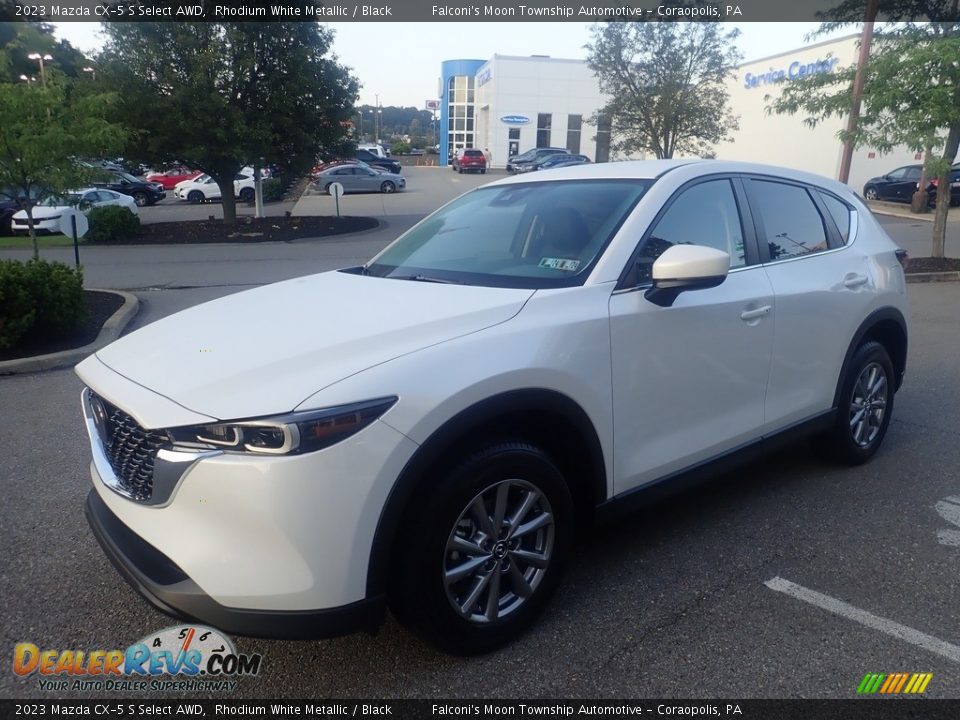 2023 Mazda CX-5 S Select AWD Rhodium White Metallic / Black Photo #7