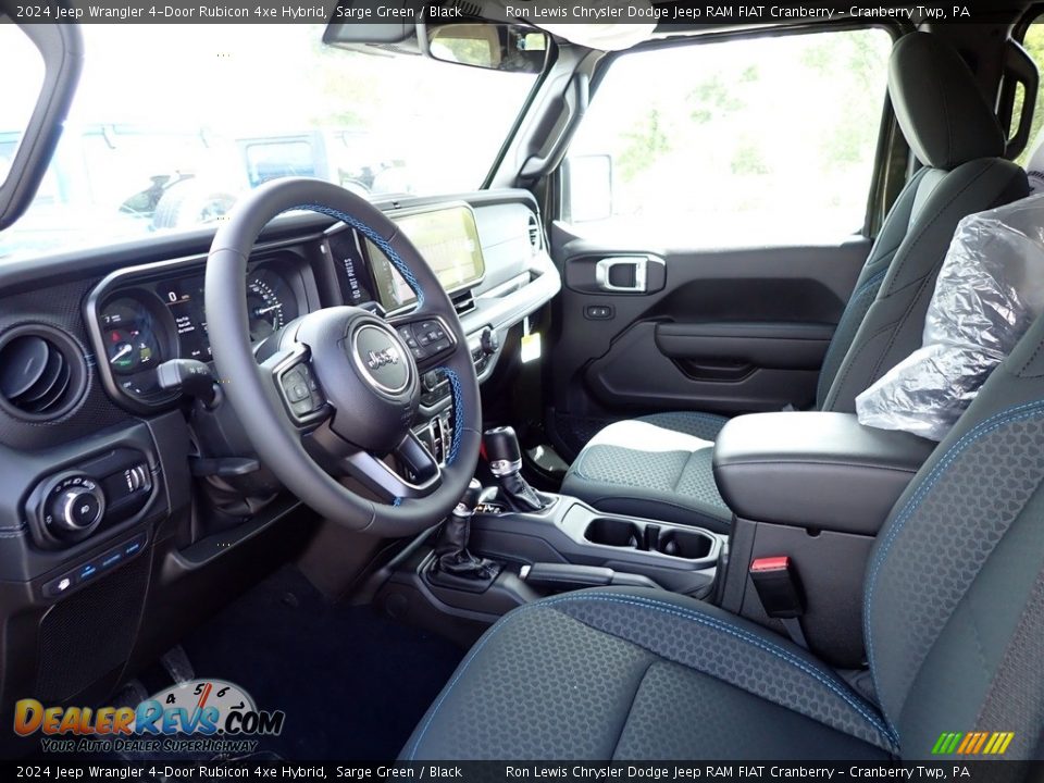Front Seat of 2024 Jeep Wrangler 4-Door Rubicon 4xe Hybrid Photo #13