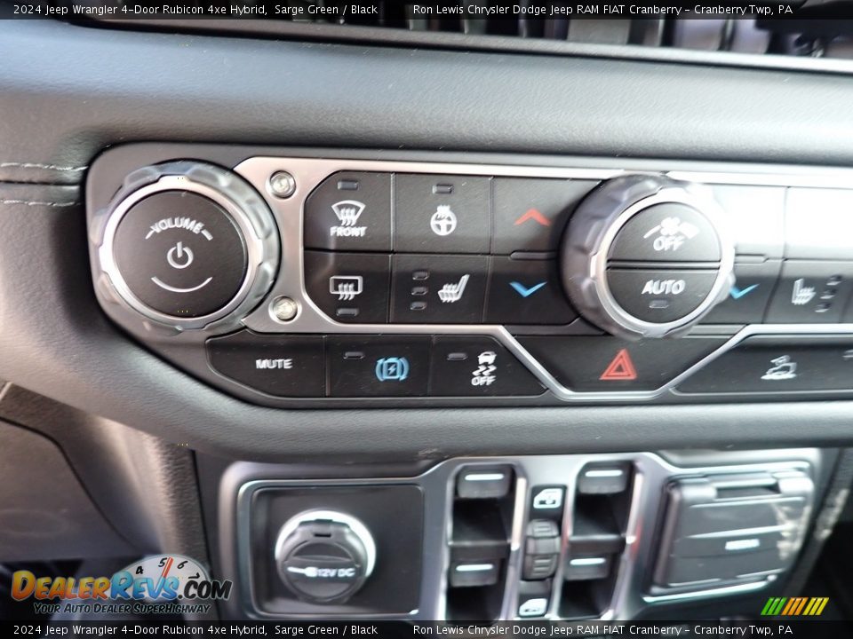 Controls of 2024 Jeep Wrangler 4-Door Rubicon 4xe Hybrid Photo #17