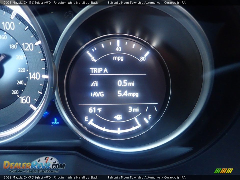 2023 Mazda CX-5 S Select AWD Rhodium White Metallic / Black Photo #19