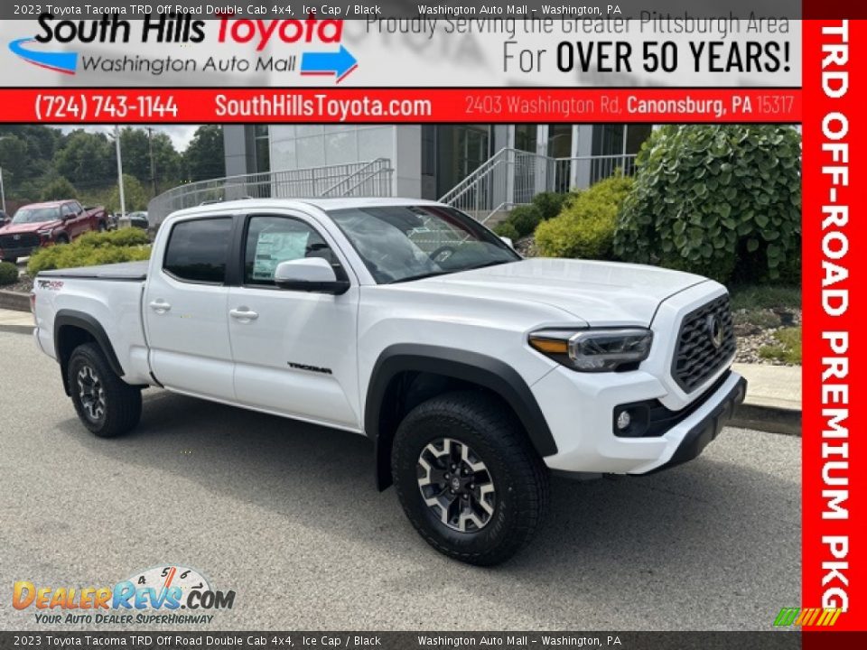 2023 Toyota Tacoma TRD Off Road Double Cab 4x4 Ice Cap / Black Photo #1