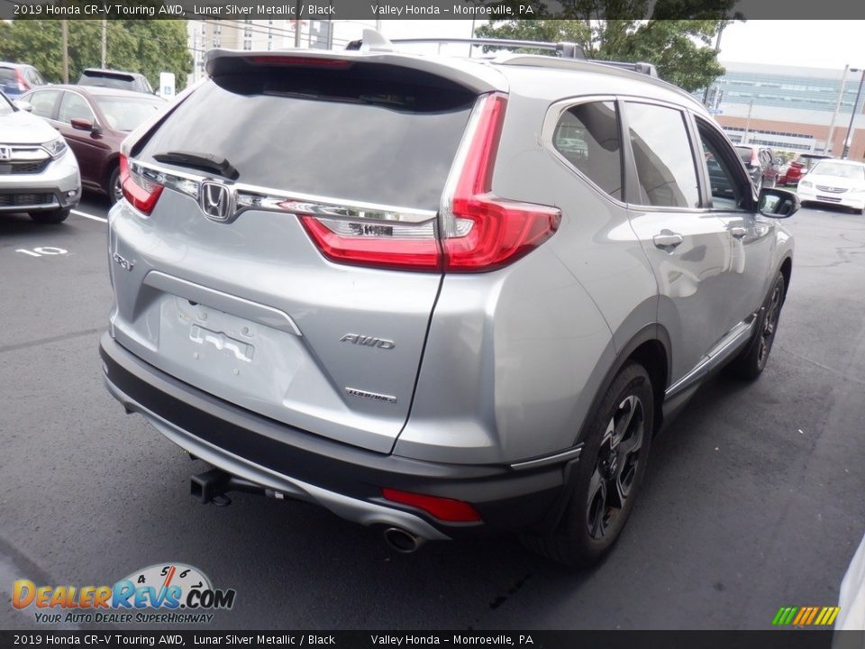 Lunar Silver Metallic 2019 Honda CR-V Touring AWD Photo #5