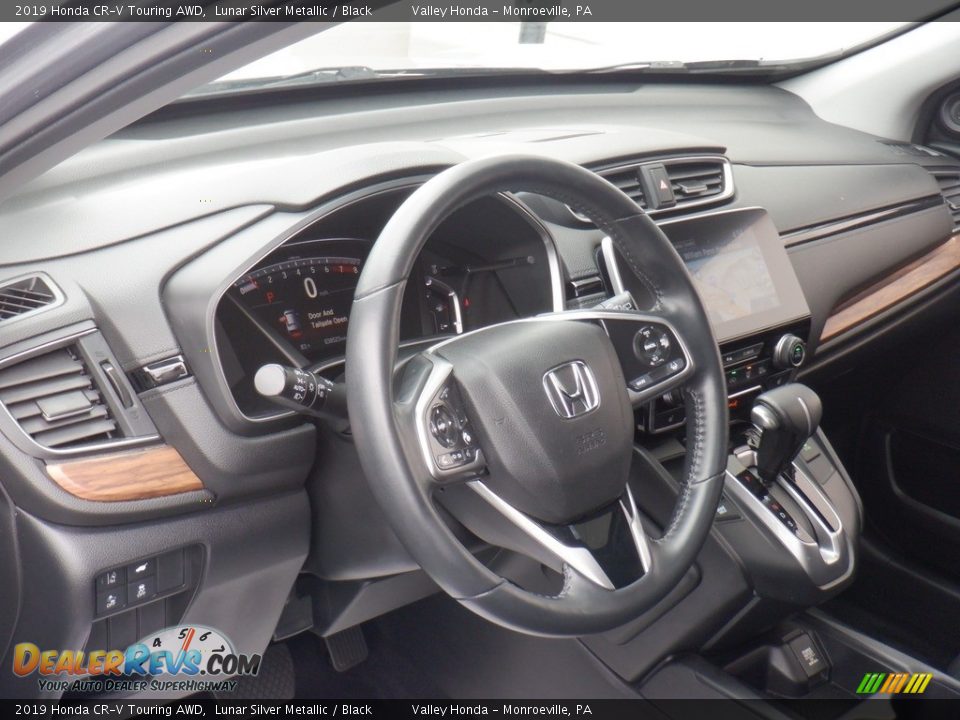Dashboard of 2019 Honda CR-V Touring AWD Photo #11
