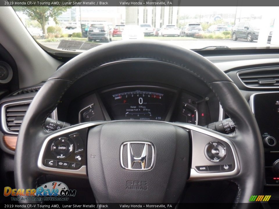 2019 Honda CR-V Touring AWD Steering Wheel Photo #20