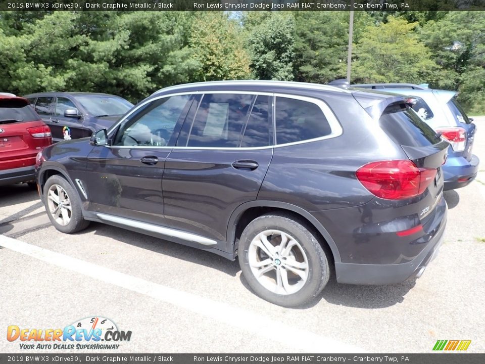 2019 BMW X3 xDrive30i Dark Graphite Metallic / Black Photo #2