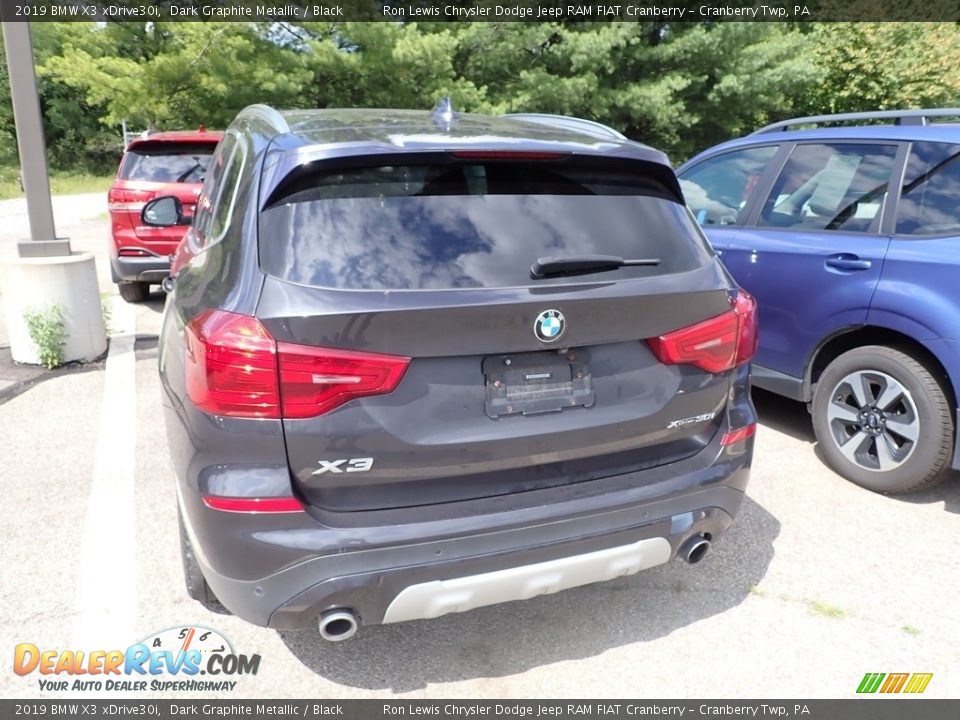 2019 BMW X3 xDrive30i Dark Graphite Metallic / Black Photo #3