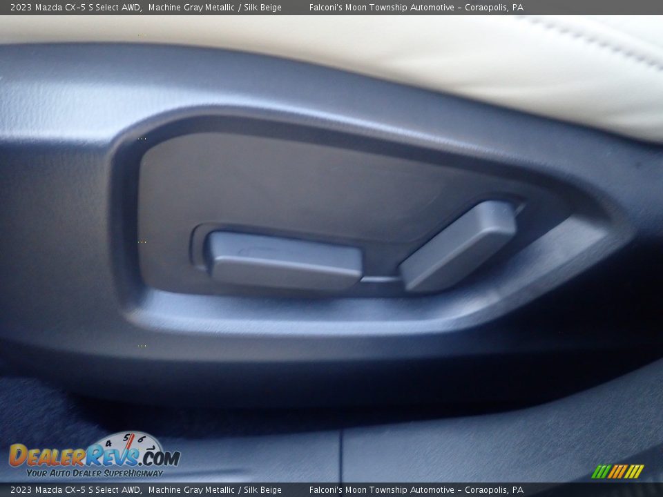 2023 Mazda CX-5 S Select AWD Machine Gray Metallic / Silk Beige Photo #14