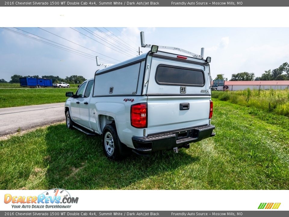 2016 Chevrolet Silverado 1500 WT Double Cab 4x4 Summit White / Dark Ash/Jet Black Photo #6