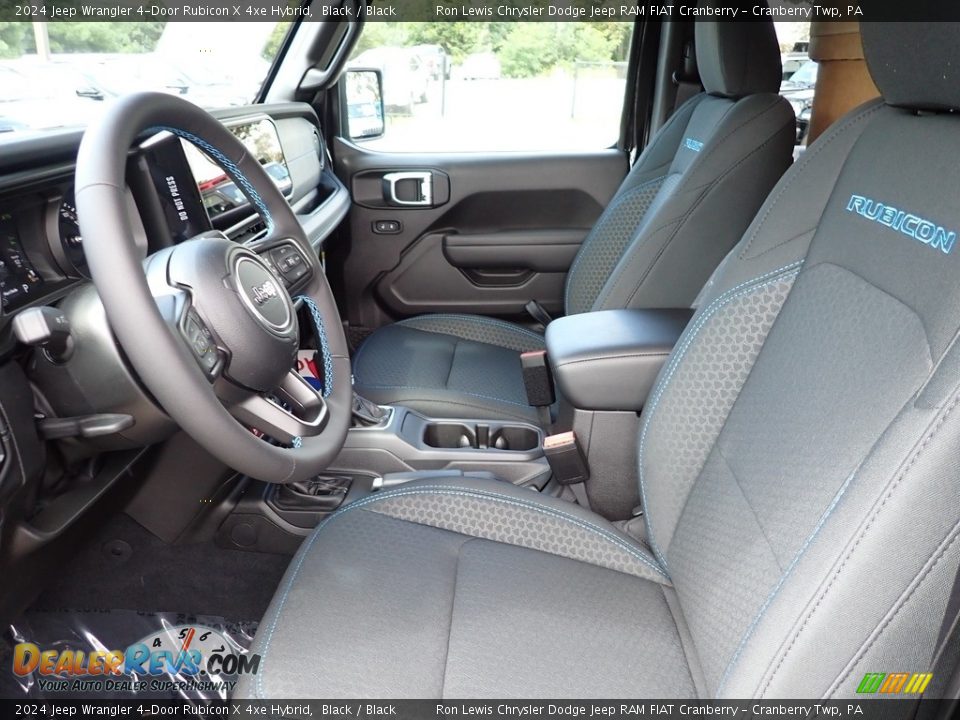 Front Seat of 2024 Jeep Wrangler 4-Door Rubicon X 4xe Hybrid Photo #13