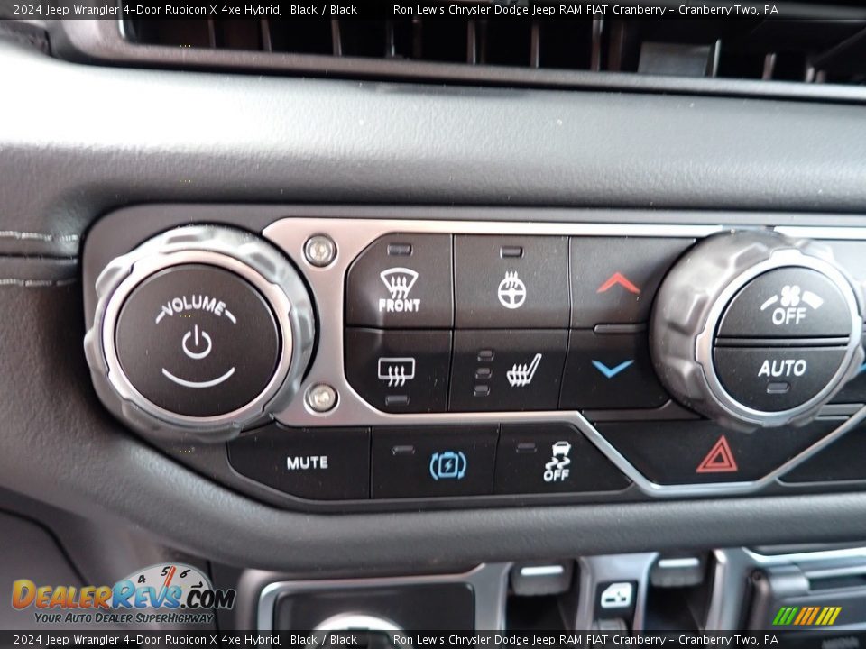 Controls of 2024 Jeep Wrangler 4-Door Rubicon X 4xe Hybrid Photo #18