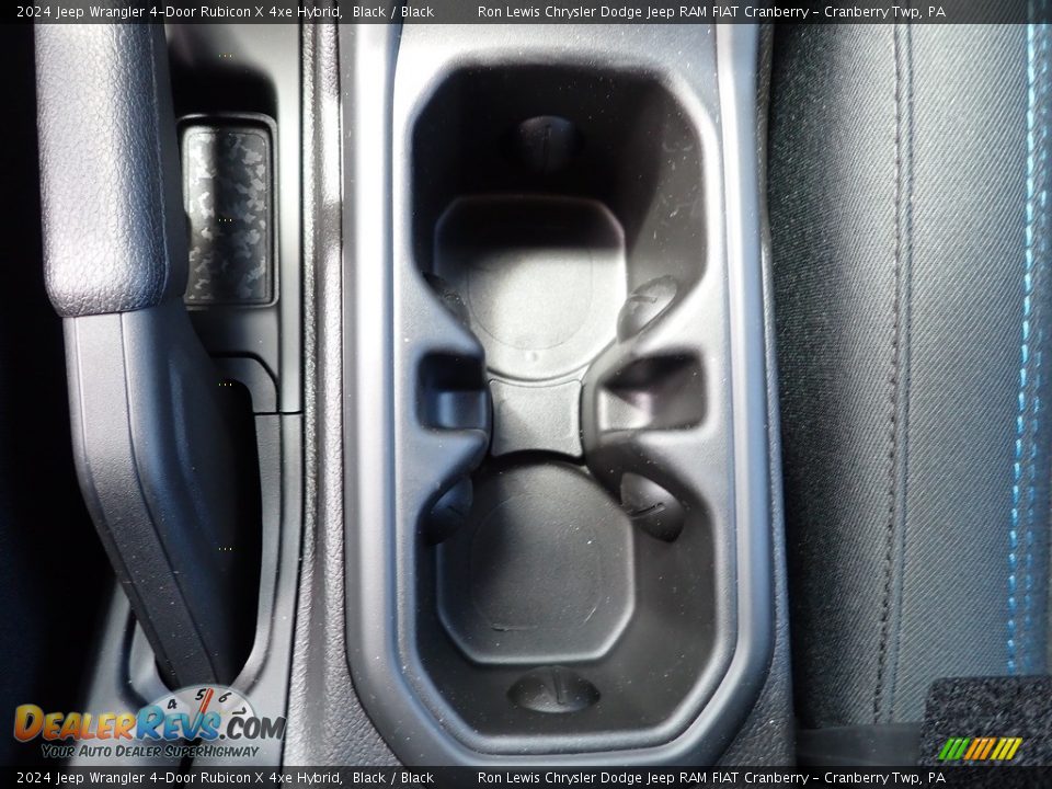 2024 Jeep Wrangler 4-Door Rubicon X 4xe Hybrid Black / Black Photo #19