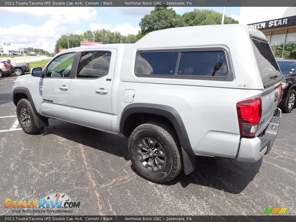 2021 Toyota Tacoma SR5 Double Cab 4x4 Cement / Black Photo #3