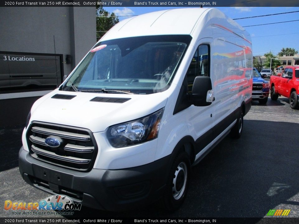 2020 Ford Transit Van 250 HR Extended Oxford White / Ebony Photo #2