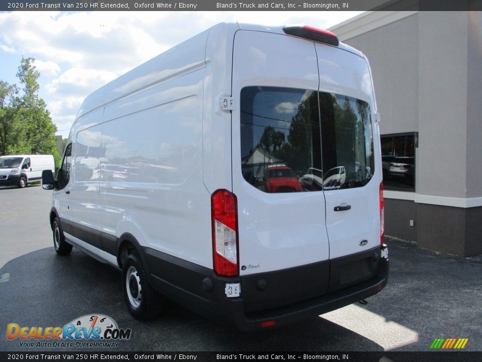 2020 Ford Transit Van 250 HR Extended Oxford White / Ebony Photo #3
