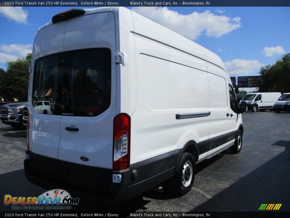 2020 Ford Transit Van 250 HR Extended Oxford White / Ebony Photo #4