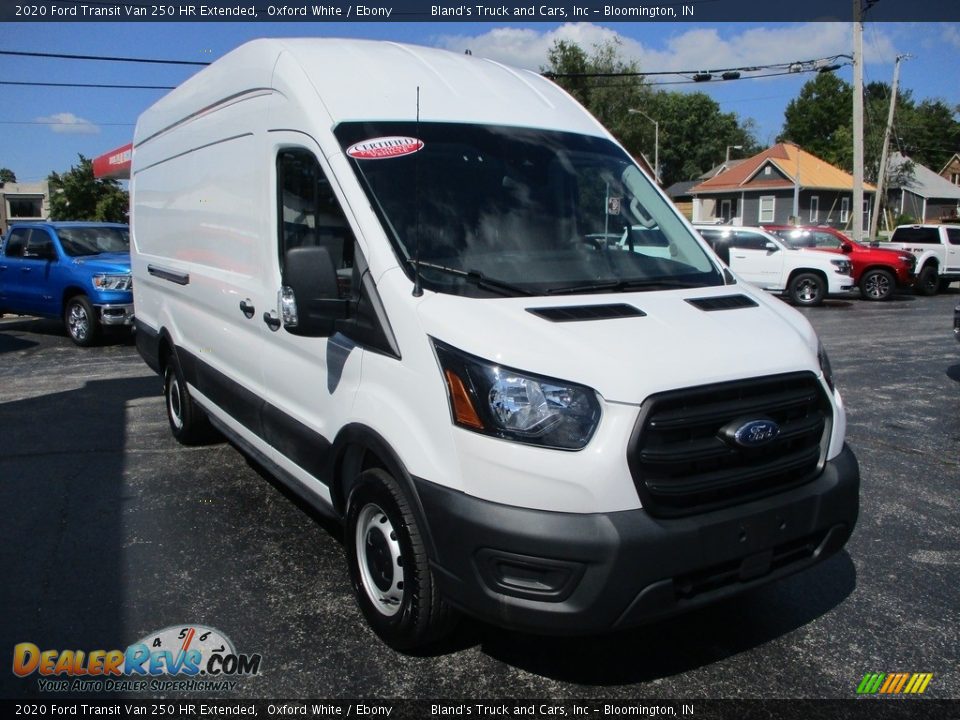 2020 Ford Transit Van 250 HR Extended Oxford White / Ebony Photo #5