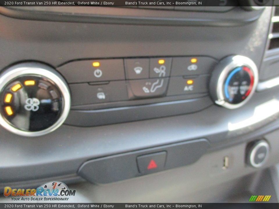 2020 Ford Transit Van 250 HR Extended Oxford White / Ebony Photo #20