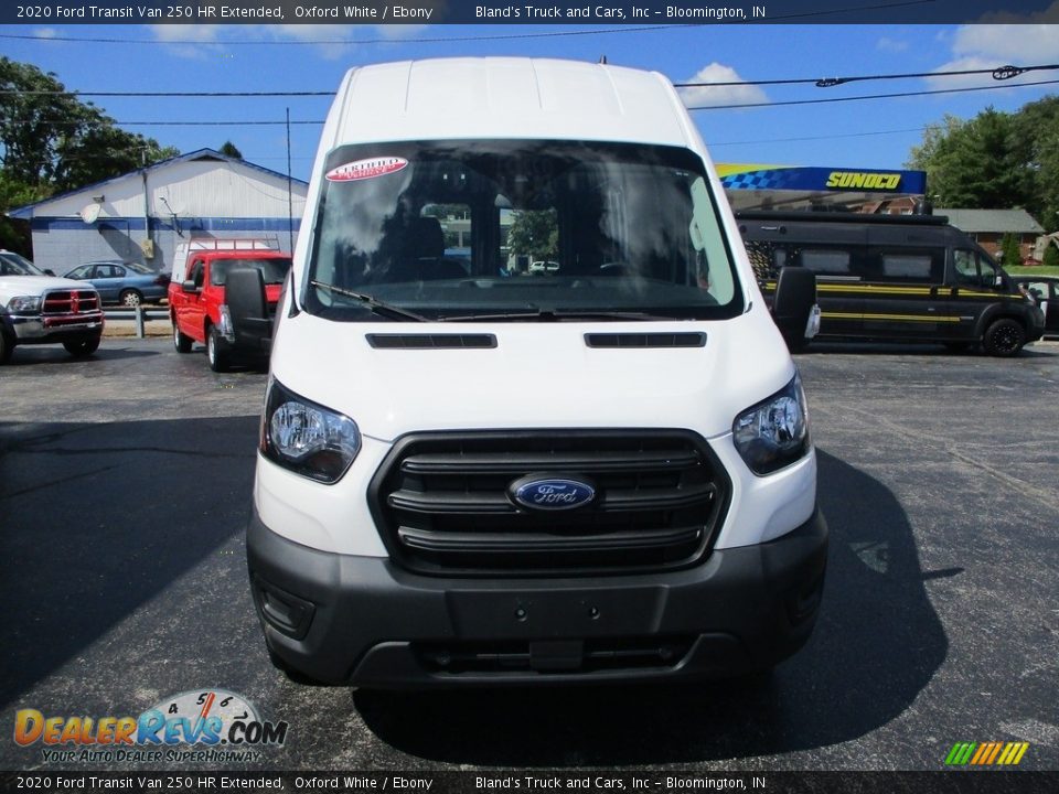 2020 Ford Transit Van 250 HR Extended Oxford White / Ebony Photo #24