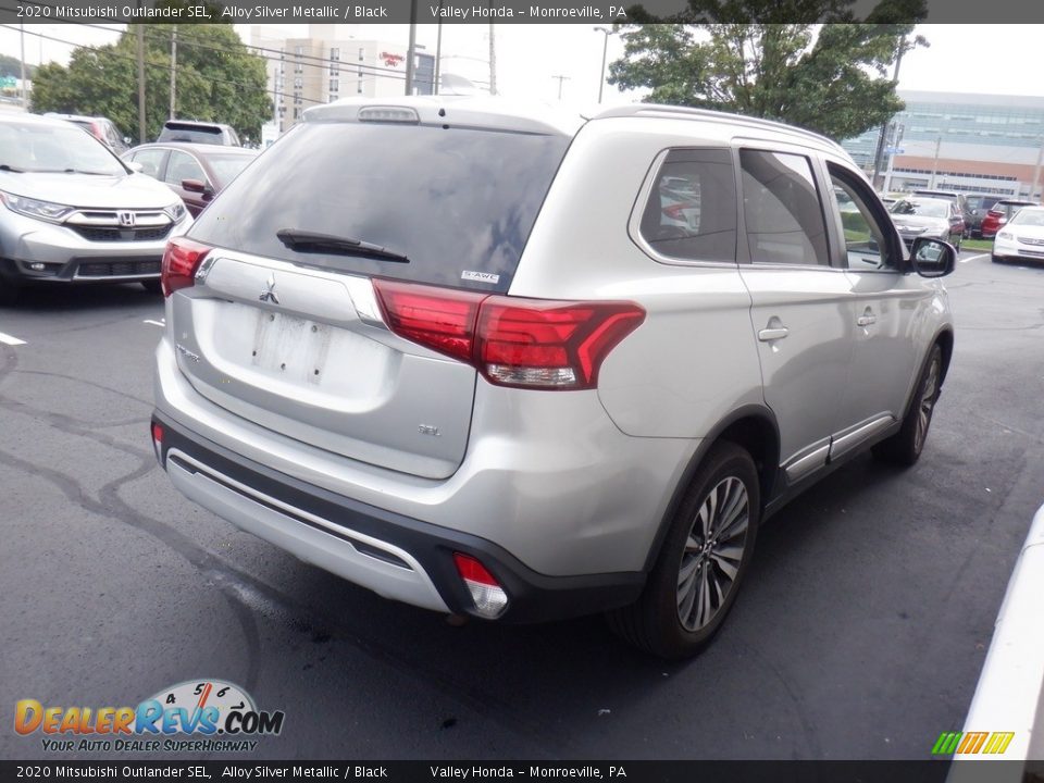 2020 Mitsubishi Outlander SEL Alloy Silver Metallic / Black Photo #4