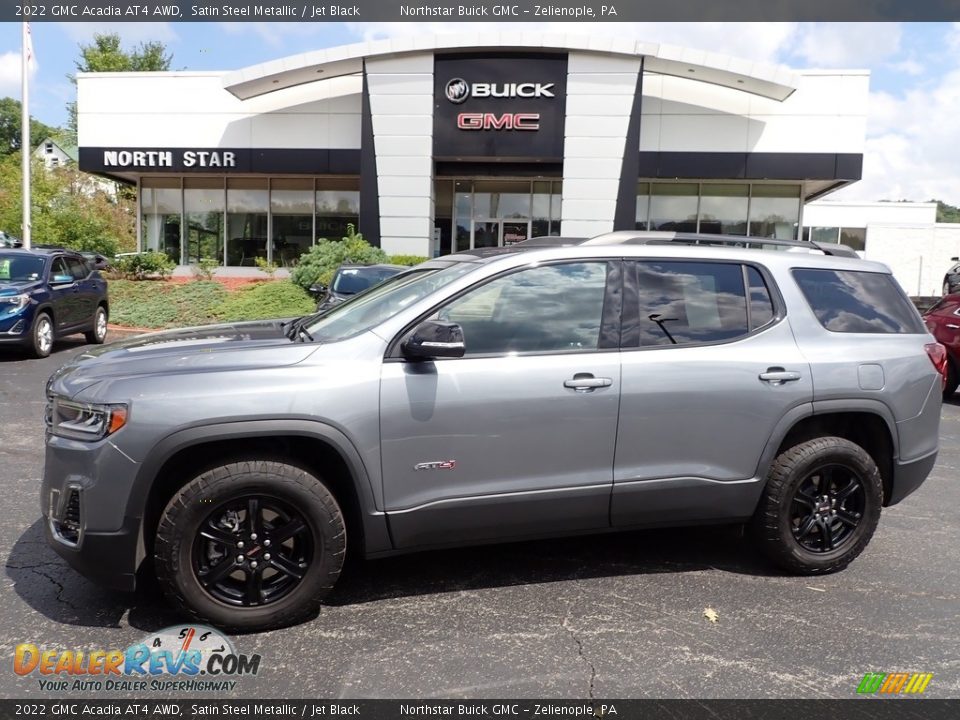 2022 GMC Acadia AT4 AWD Satin Steel Metallic / Jet Black Photo #1