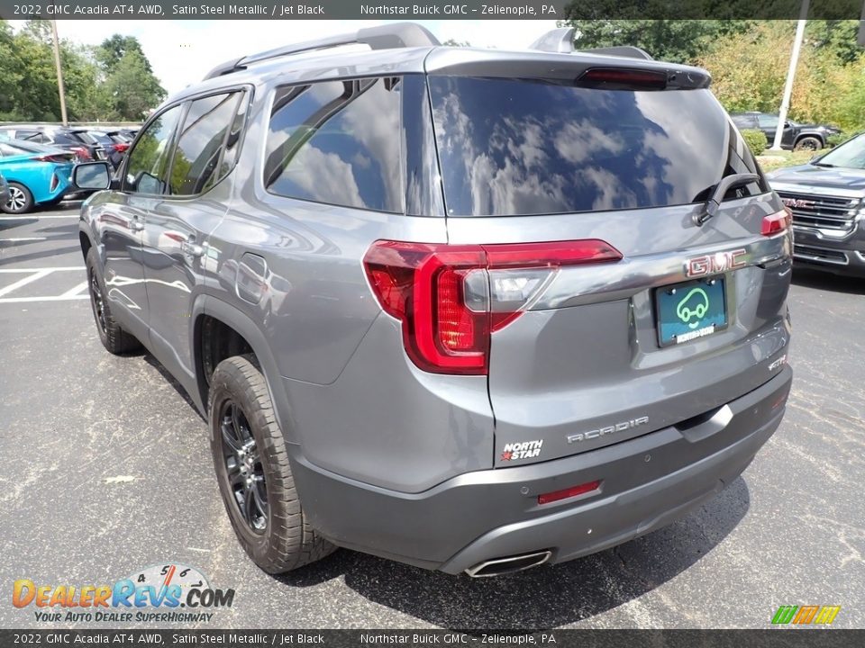 2022 GMC Acadia AT4 AWD Satin Steel Metallic / Jet Black Photo #4