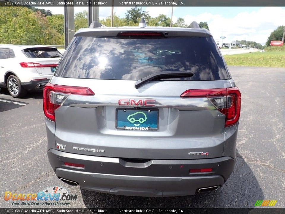 2022 GMC Acadia AT4 AWD Satin Steel Metallic / Jet Black Photo #5