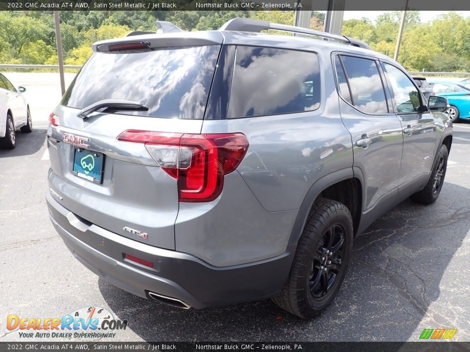 2022 GMC Acadia AT4 AWD Satin Steel Metallic / Jet Black Photo #6