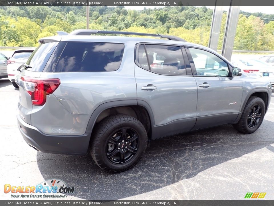 2022 GMC Acadia AT4 AWD Satin Steel Metallic / Jet Black Photo #7