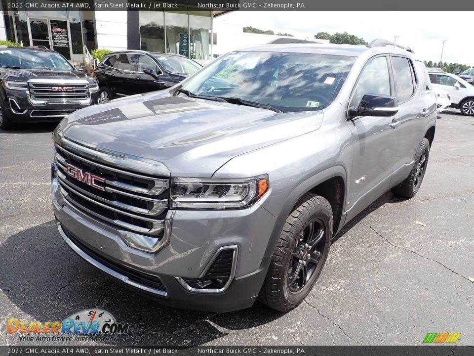 2022 GMC Acadia AT4 AWD Satin Steel Metallic / Jet Black Photo #12