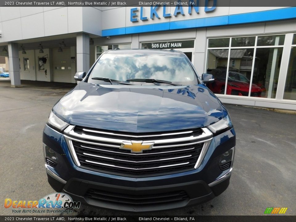 2023 Chevrolet Traverse LT AWD Northsky Blue Metallic / Jet Black Photo #4