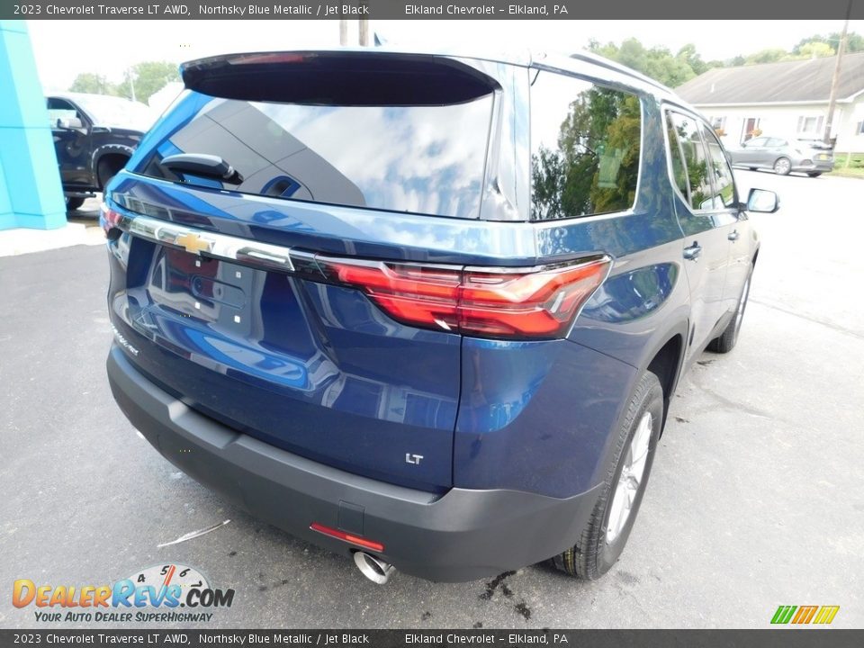 2023 Chevrolet Traverse LT AWD Northsky Blue Metallic / Jet Black Photo #10