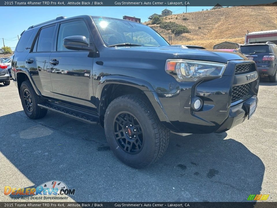 2015 Toyota 4Runner TRD Pro 4x4 Attitude Black / Black Photo #1