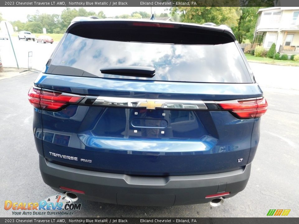 2023 Chevrolet Traverse LT AWD Northsky Blue Metallic / Jet Black Photo #11