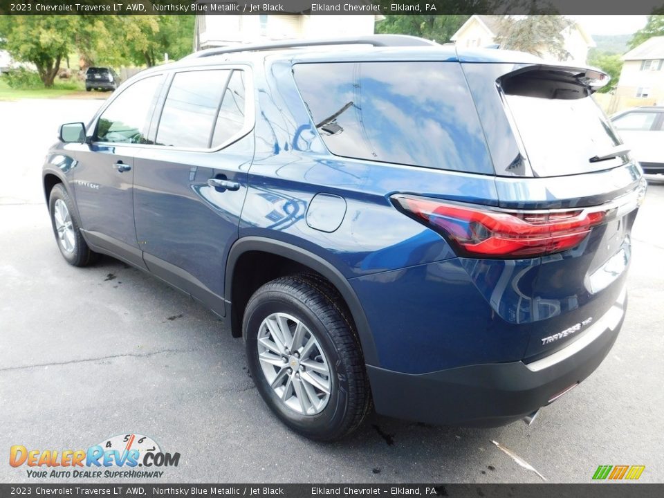 2023 Chevrolet Traverse LT AWD Northsky Blue Metallic / Jet Black Photo #12