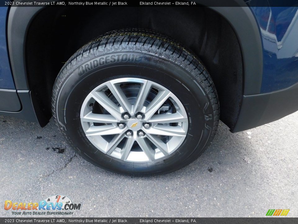 2023 Chevrolet Traverse LT AWD Northsky Blue Metallic / Jet Black Photo #14
