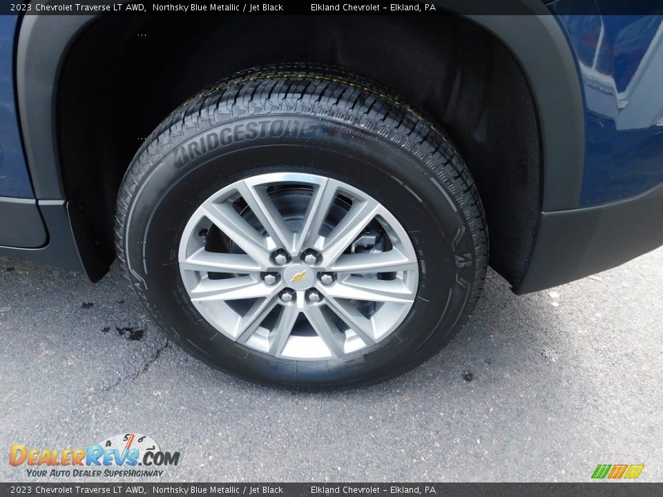 2023 Chevrolet Traverse LT AWD Northsky Blue Metallic / Jet Black Photo #14