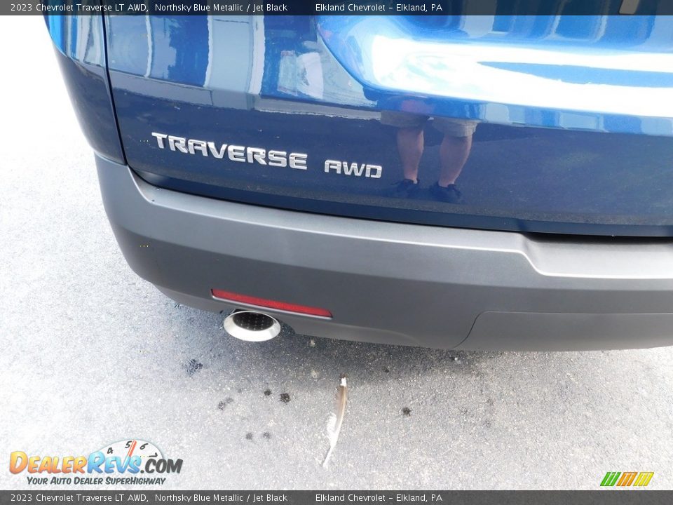 2023 Chevrolet Traverse LT AWD Northsky Blue Metallic / Jet Black Photo #15