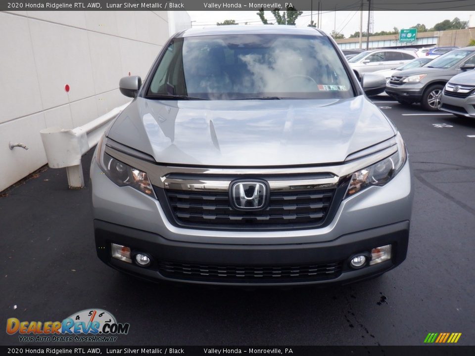 2020 Honda Ridgeline RTL AWD Lunar Silver Metallic / Black Photo #3