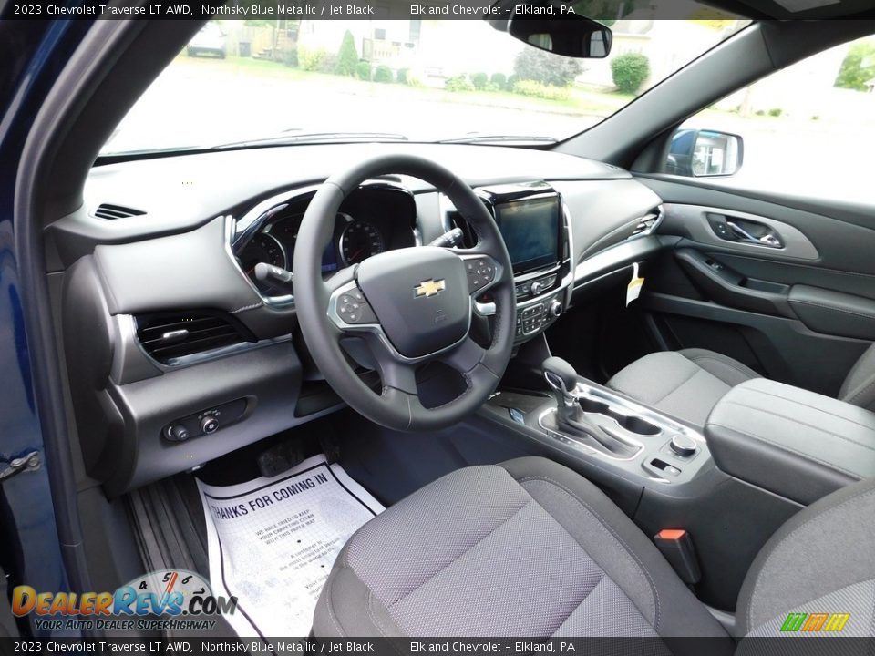 2023 Chevrolet Traverse LT AWD Northsky Blue Metallic / Jet Black Photo #21