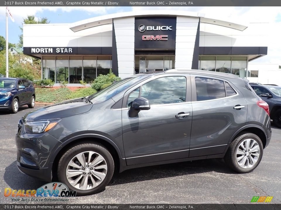 2017 Buick Encore Preferred AWD Graphite Gray Metallic / Ebony Photo #1
